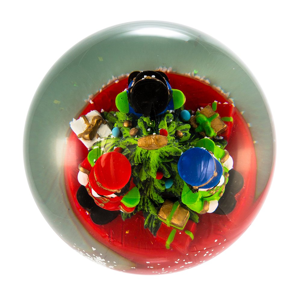 Kurt S. Adler J3257 100mm Wind-Up Musical Nutcracker Snow Globe