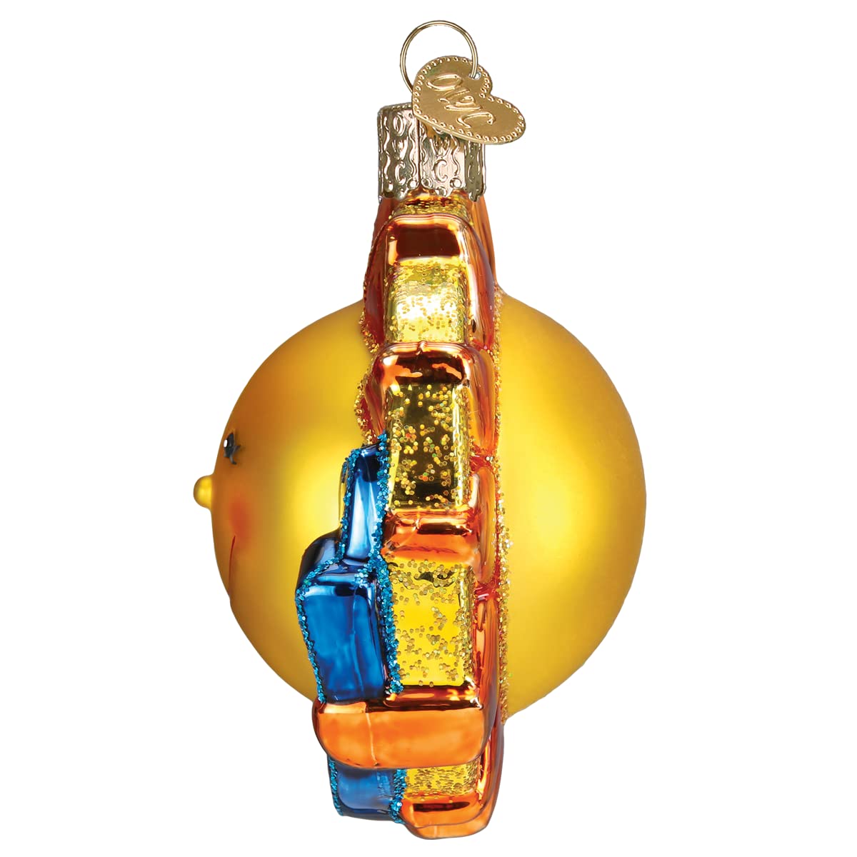 Old World Christmas You are My Sunshine Glass Blown Ornament for Christmas Tree