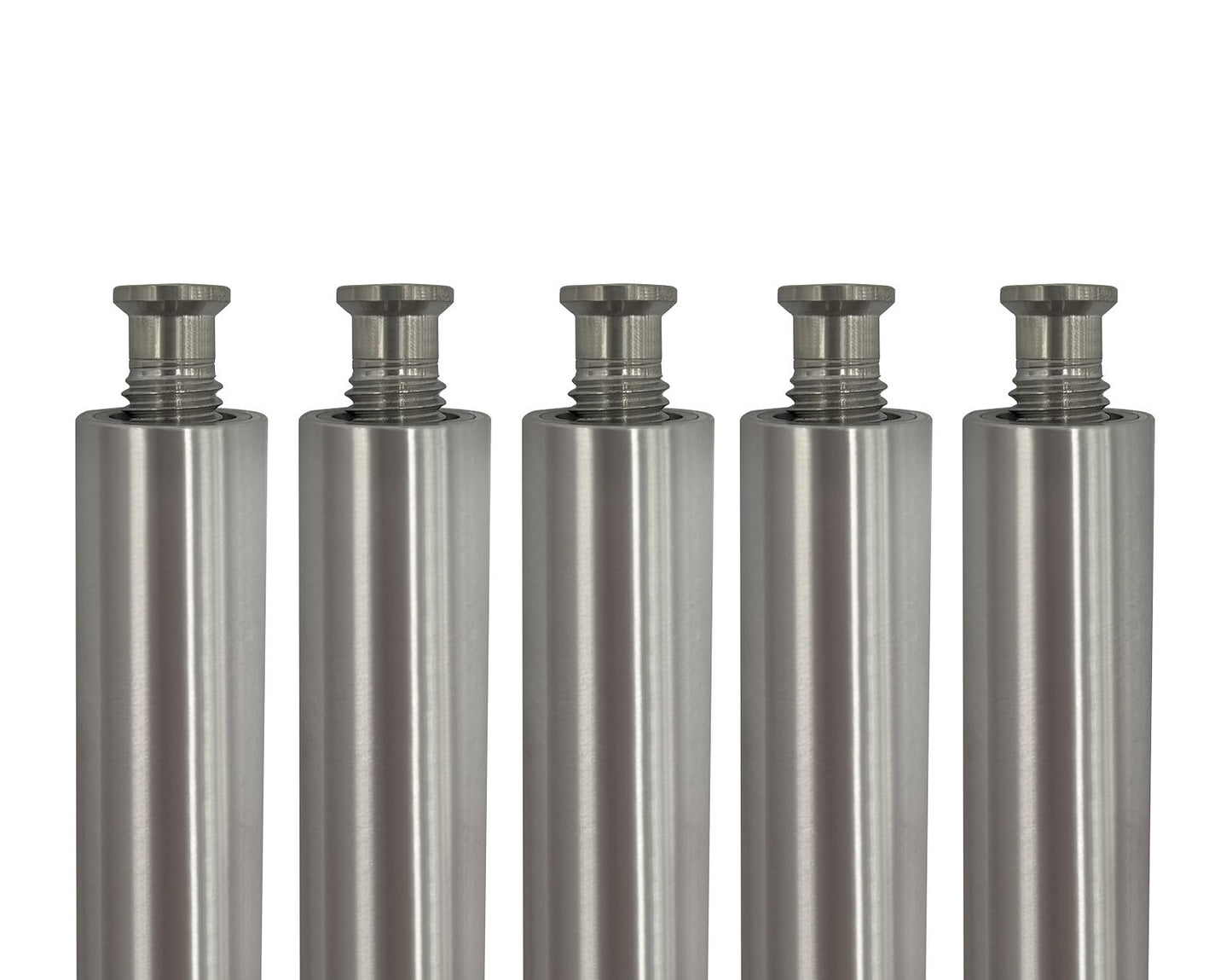 Poolzilla 10” Aluminum Tube with Stainless Steel Anchor for Pool Cover Installation