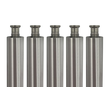 Poolzilla 10” Aluminum Tube with Stainless Steel Anchor for Pool Cover Installation
