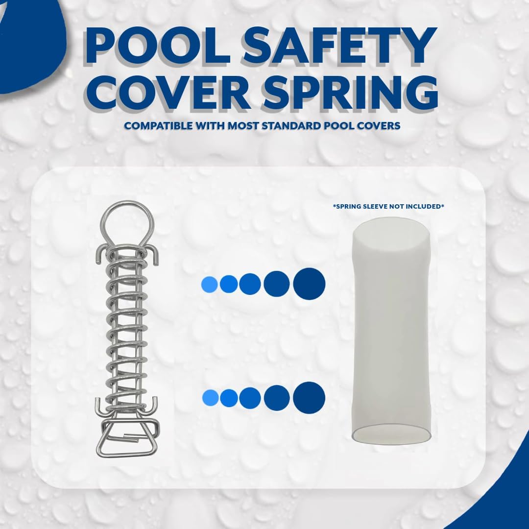 Poolzilla Pool Safety Cover Spring, Universal Fit