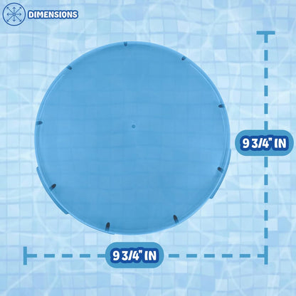 Poolzilla Underwater Lens for Pool Light, Compatible with Pentair Amerlite - 7.5"