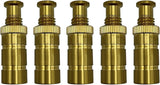 Poolzilla Pool Safety Cover Brass Anchors for Concrete and Pavers - Universal Fit