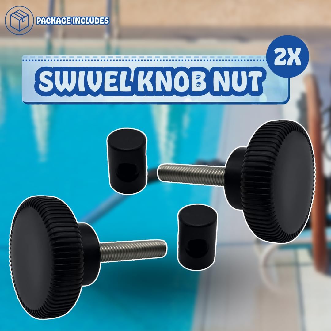 Poolzilla Swivel Knob Nut, Compatible with Hayward Super Pump SP1600X5, SP1605X7, SP1607X10, SP1608X10, SP1610X15, SP1611X15