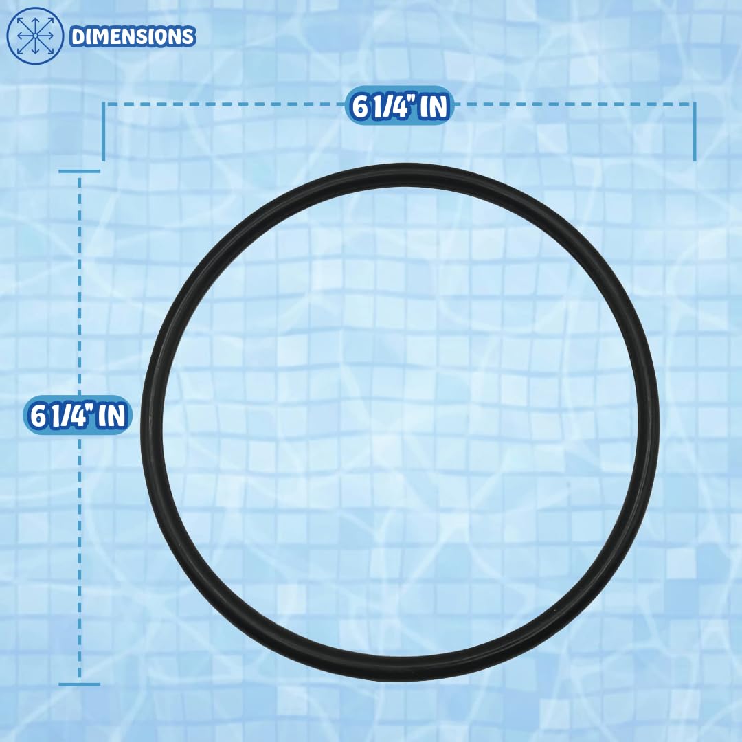 Poolzilla Replacement Pump Lid O-Ring,  Compatible with: Pentair 350013, Intelliflo VF, VS 3050, VS+SVRS; Pinnacle, Whisperflo, and Challenger Pool/Spa Pumps