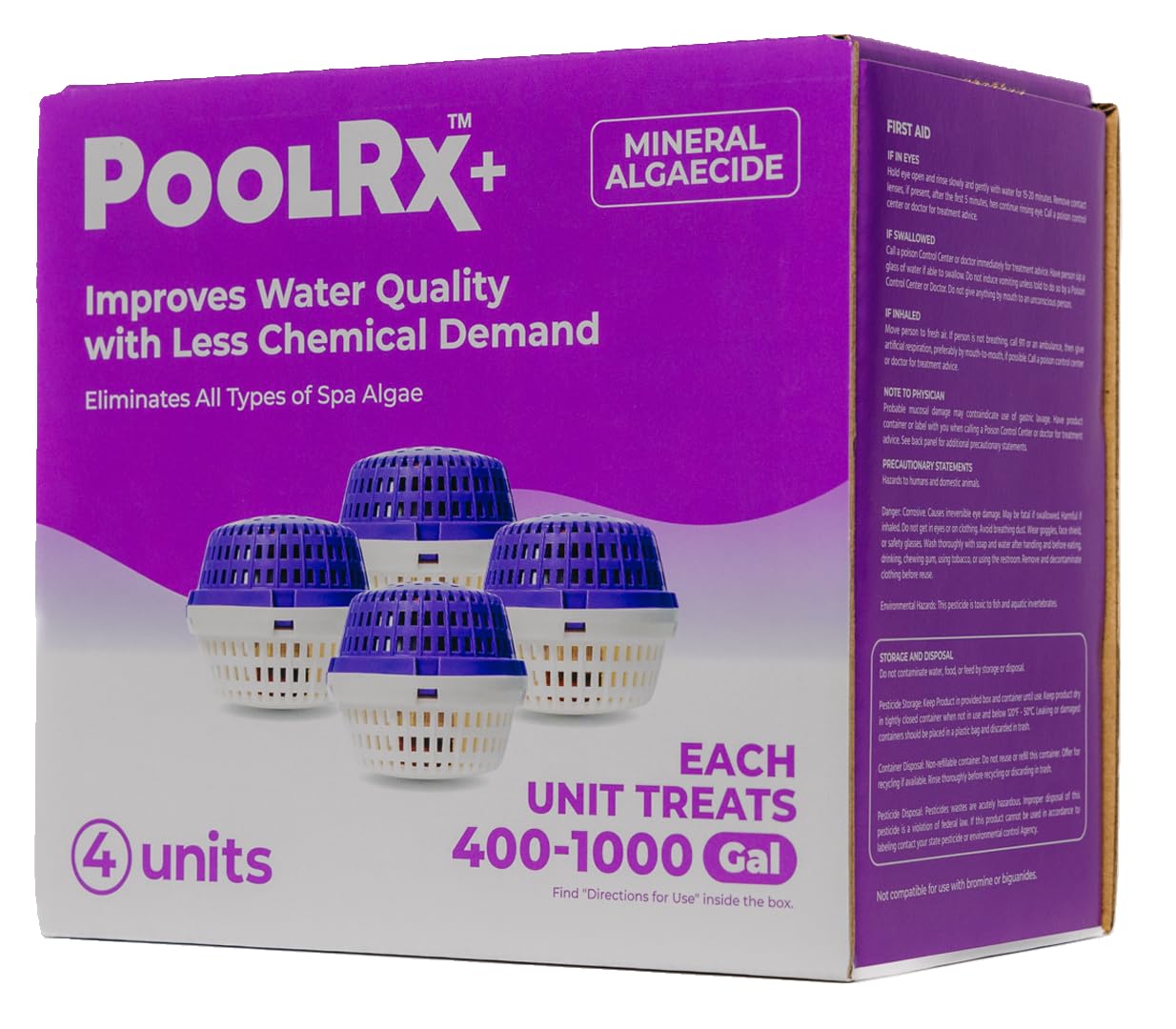 PoolRx | Purple Spa Unit | 400-1000 Gallons