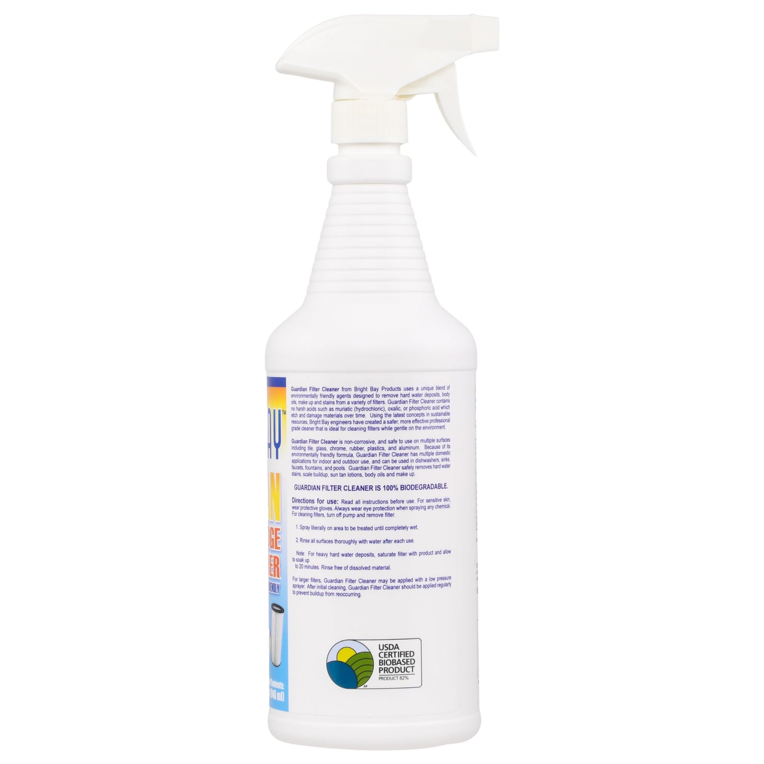 Poolzilla Guardian Filter Cleaner (32oz)