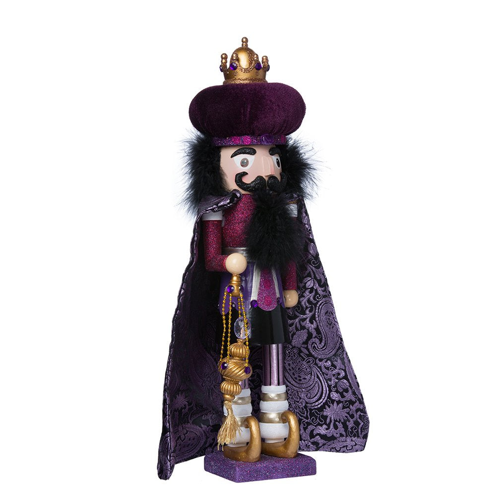 Kurt S. Adler Kurt Adler Hollywood King, 18-Inch, Purple Nutcracker