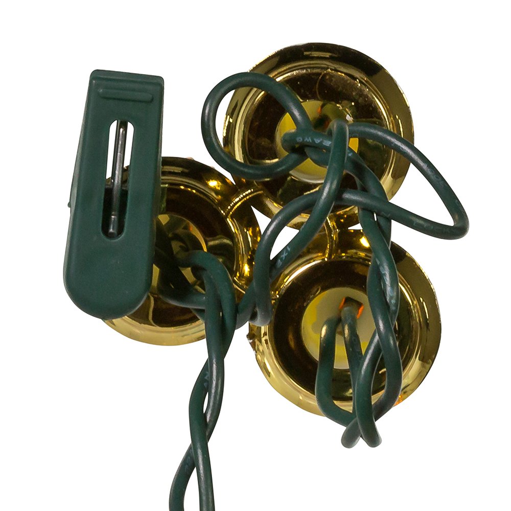Kurt Adler 15-Light Triple Candle Light Set, 30-inch Length, Multicolor