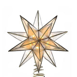 Kurt Adler UL3135 Gold Sputnik Capiz Treetop