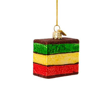 Kurt Adler 2-Inch - 3-Inch Noble Gems Glass 6-Piece Cookie Ornament Set