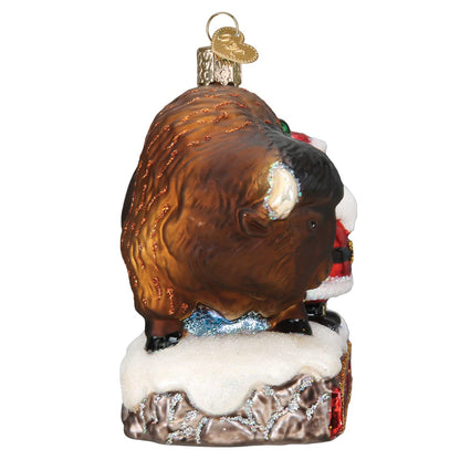 Santa with Bison