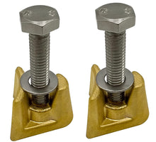 Poolzilla Bronze Wedge Assembly for 4" Pool Ladder Rail Anchors