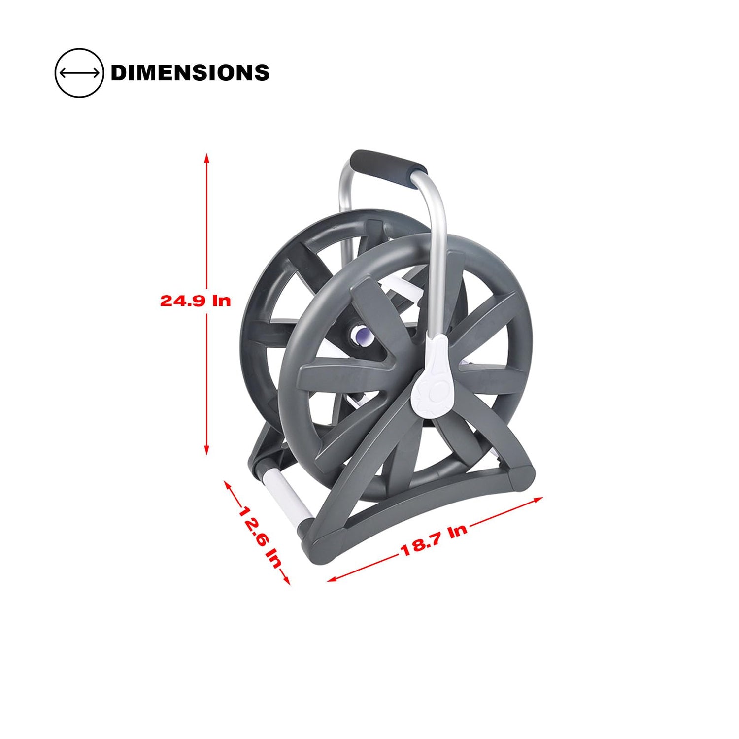 Poolzilla Swimming Pool Vacuum Hose Reel