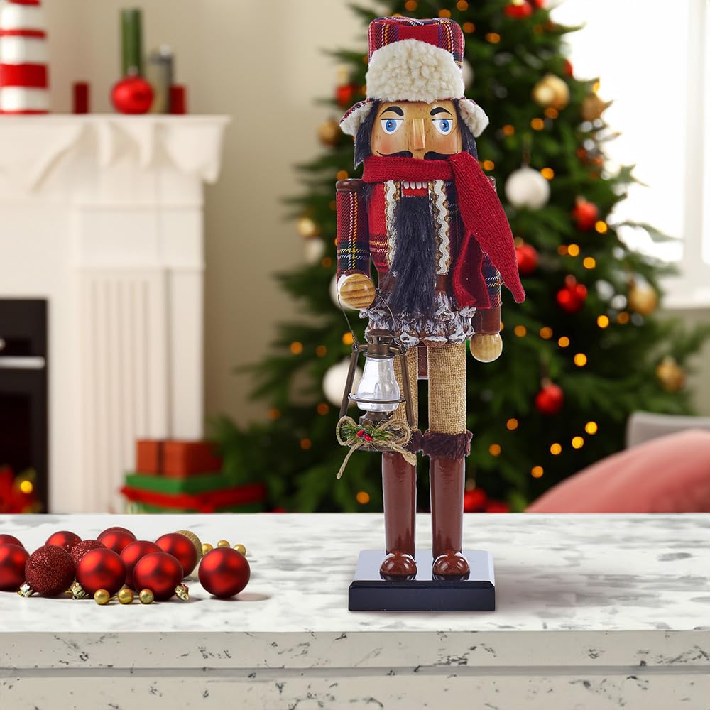 Kurt Adler 15" Wooden Woodsman Nutcracker