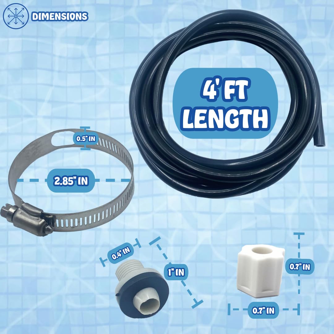 Poolzilla Offline Feeder Connection Pack - Compatible with Hayward CL200, CL220 Feeders