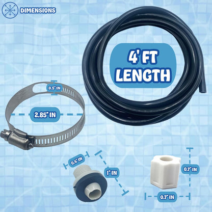 Poolzilla Offline Feeder Connection Pack - Compatible with Hayward CL200, CL220 Feeders