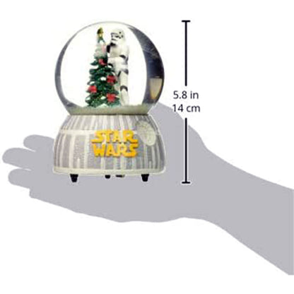 Kurt Adler 100mm Musical Stormtrooper Decorating Christmas Tree Waterglobe (SW8162)