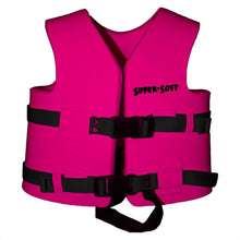 TRC Recreation Super Soft Child Size XS Life Jacket USCG Approved Vinyl Coated Foam Swim Vest for Kids Swimming Pool and Beach Gear, Flamingo Pink