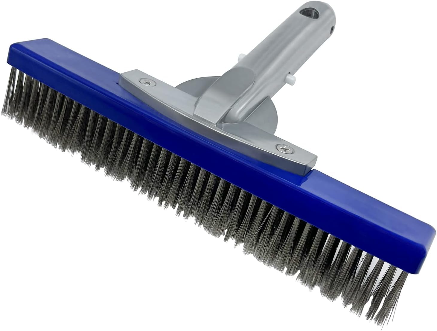 Poolzilla Hard Bristle Brush for Gunite and Concrete Pools, Not for Vinyl Use, Clean Walls and Tiles