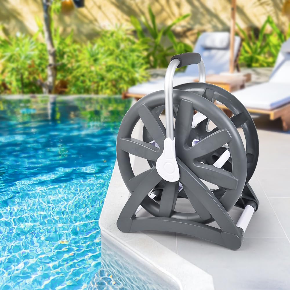 Poolzilla Swimming Pool Vacuum Hose Reel