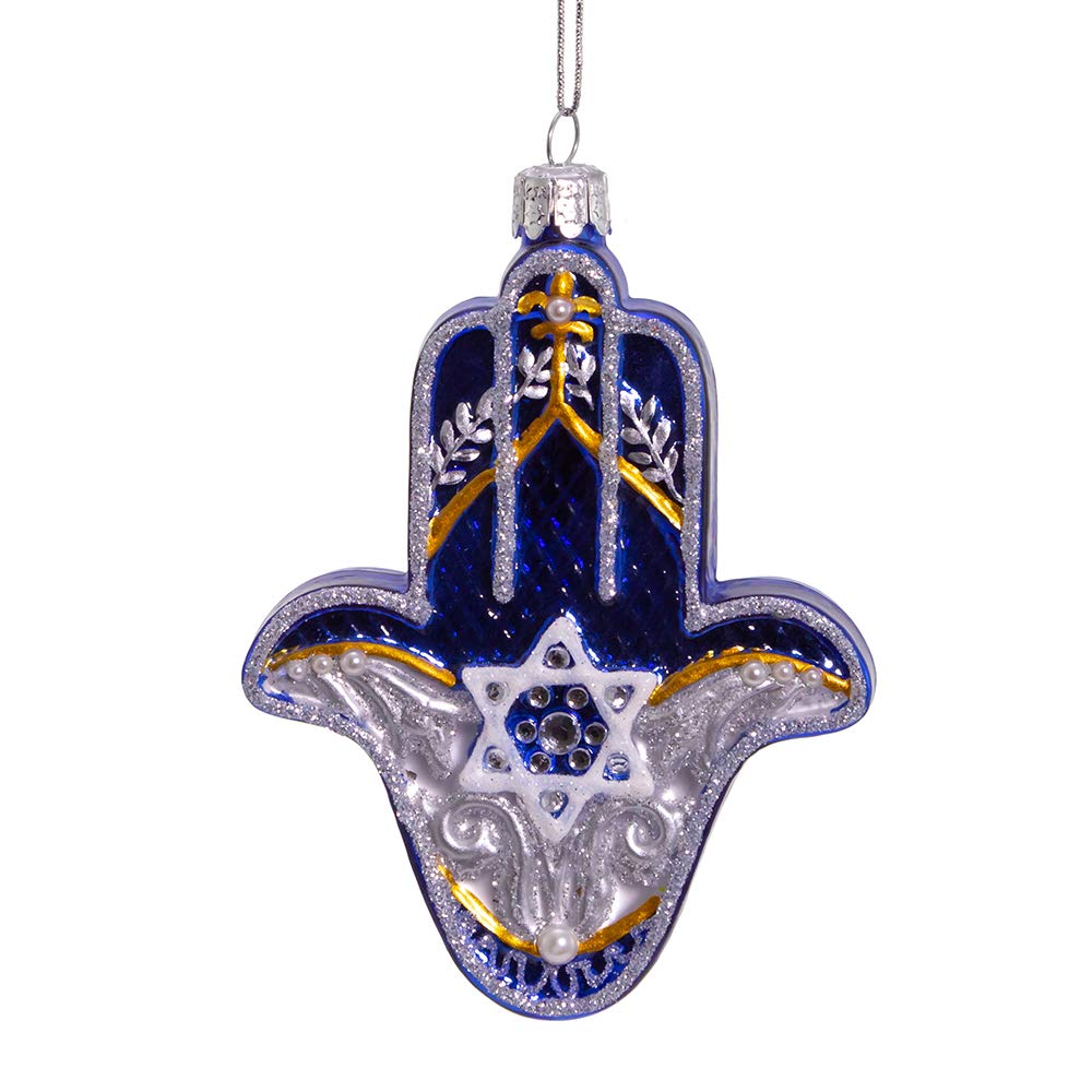 Kurt Adler NB1519 Ornament, Blue, Standard