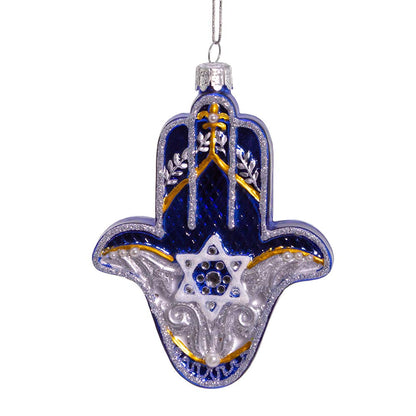 Kurt Adler NB1519 Ornament, Blue, Standard