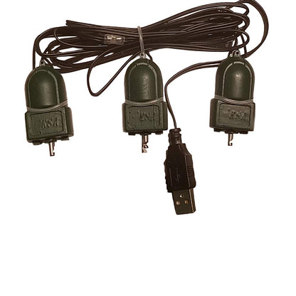 Kurt S. Adler USB Triple Twirl-It with DC Motors