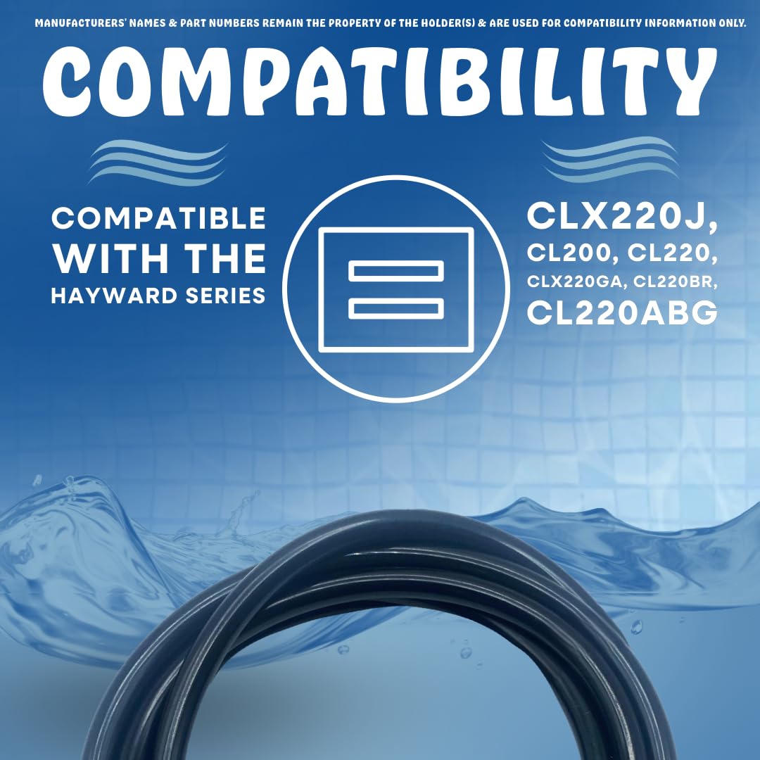 Poolzilla 8’ FT Chlorinator Tubing - Compatible with Hayward CLX220J, CL220, CLX220GA