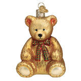 Old World Christmas Teddy Bear 3.5 x 2.75