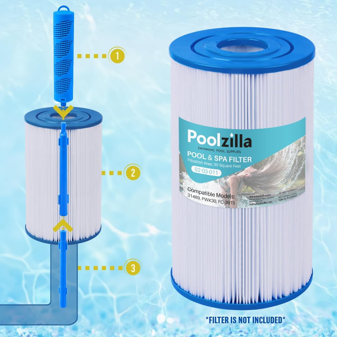 Poolzilla Hot Tub Mineral Sanitizer Stick, for Reduced Impurities