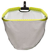 Ocean Blue Water Products Tsunami Leaf Rake with Fine Mesh Bag, 20-Inch, Yellow