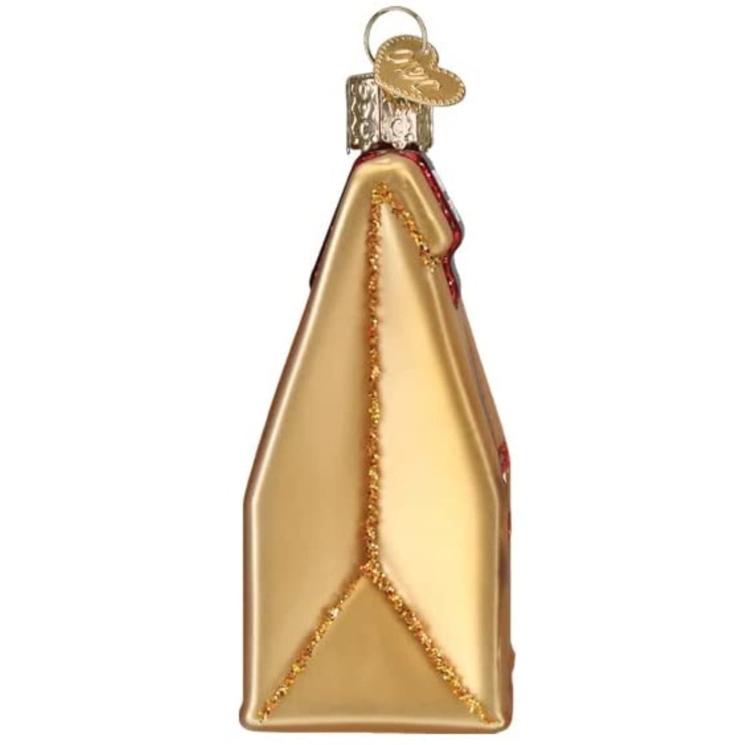 Old World Christmas Takeout Bag Glass Blown Ornament for Christmas Tree