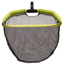 Ocean Blue Water Products Tsunami Leaf Rake with Big Mesh Bag, 20-Inch, Yellow