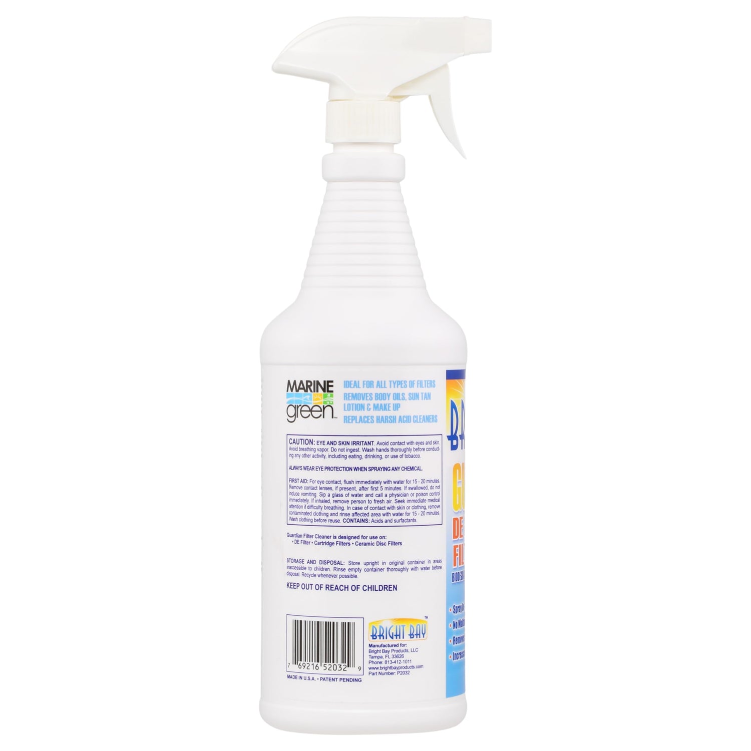 Poolzilla Guardian Filter Cleaner (32oz)