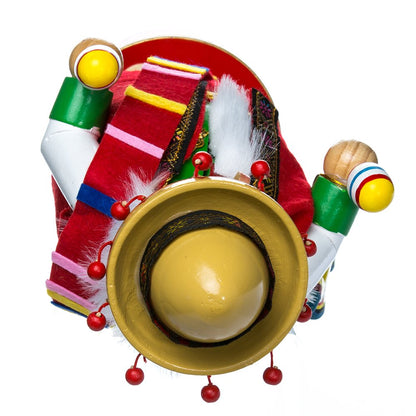 Kurt S. Adler Kurt Adler 10.25-Inch Mexican Tablepiece-Chubby Collection Nutcracker