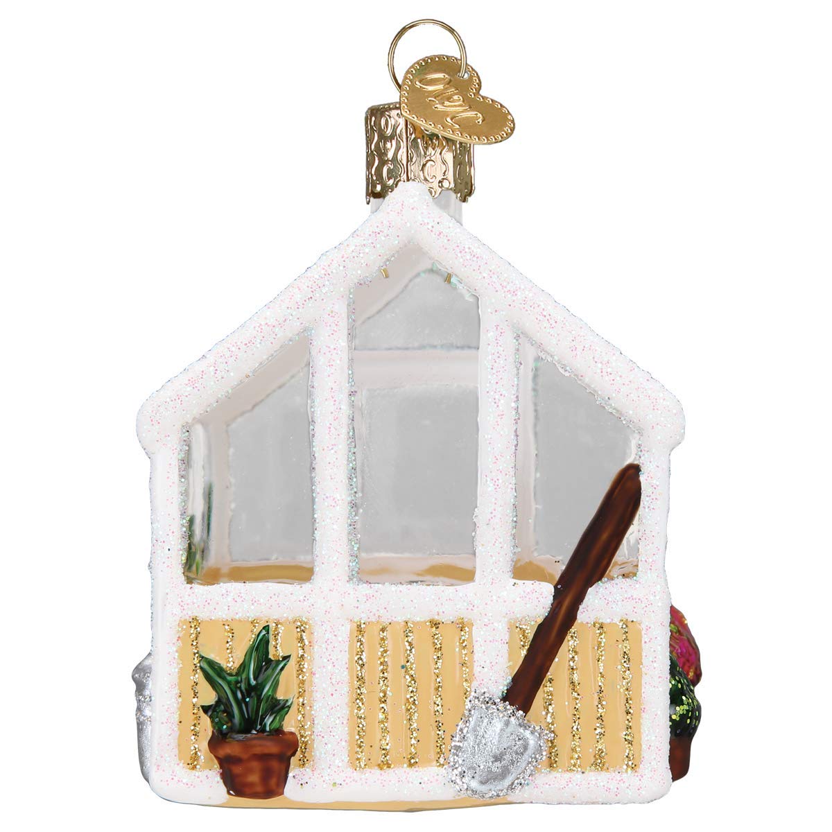 Old World Christmas Greenhouse Glass Blown Ornaments for Christmas Tree