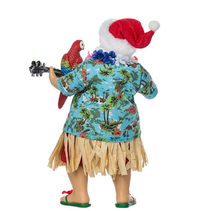 Kurt Adler 11" Fabriche' Beach Santa