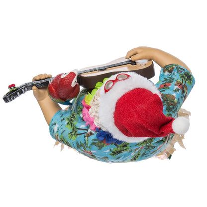 Kurt Adler 11" Fabriche' Beach Santa