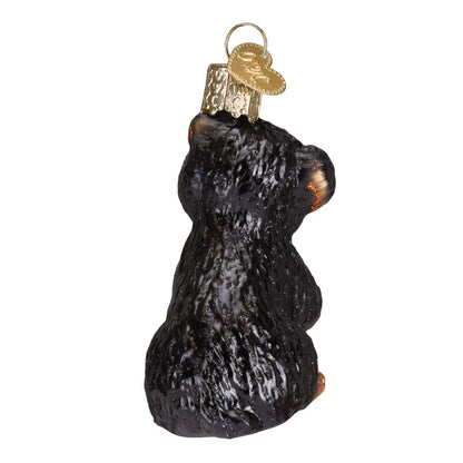 Old World Christmas Boston Terrier Glass Blown Ornament for Christmas Tree, Handcrafted Holiday Decoration, Dog Collection
