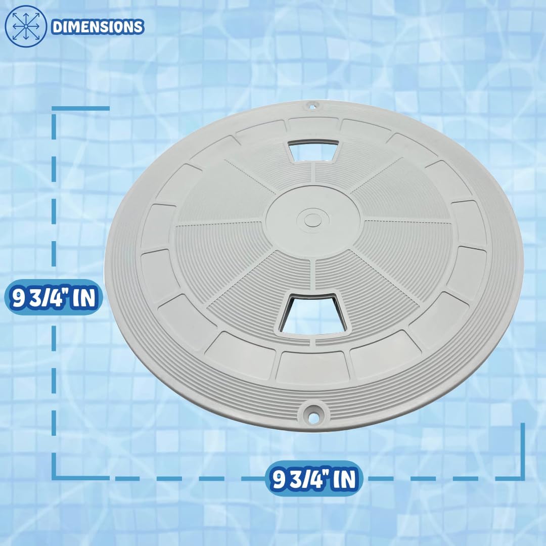 Poolzilla 9-3/4'' Skimmer Lid, Compatible with Hayward SPX1070C, SP1070, SP1071, and SP10712S