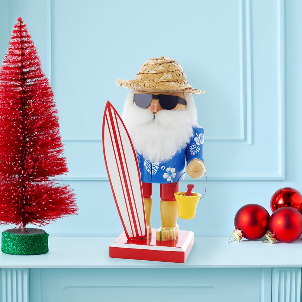 Kurt S. Adler, Inc. C5876 Kurt Adler 8" Surfer Santa Nutcracker