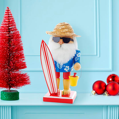 Kurt S. Adler, Inc. C5876 Kurt Adler 8" Surfer Santa Nutcracker