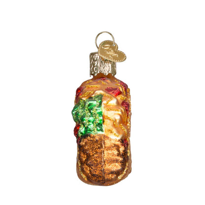 Old World Christmas Ornaments: Taco Glass Blown Ornaments for Christmas Tree (32084)