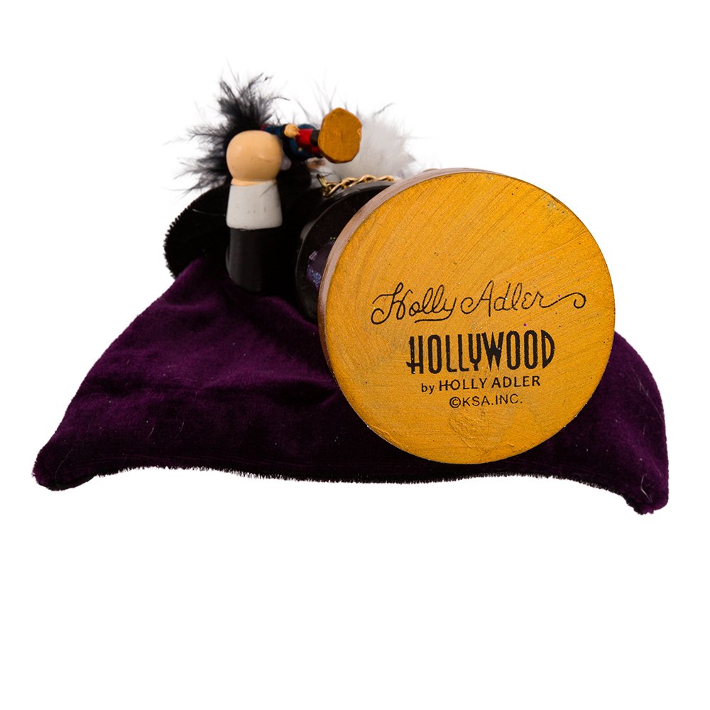 Hollywood Nutcrackers Kurt Adler Hollywood Drosselmeier Nutcracker, 12-Inch,Black