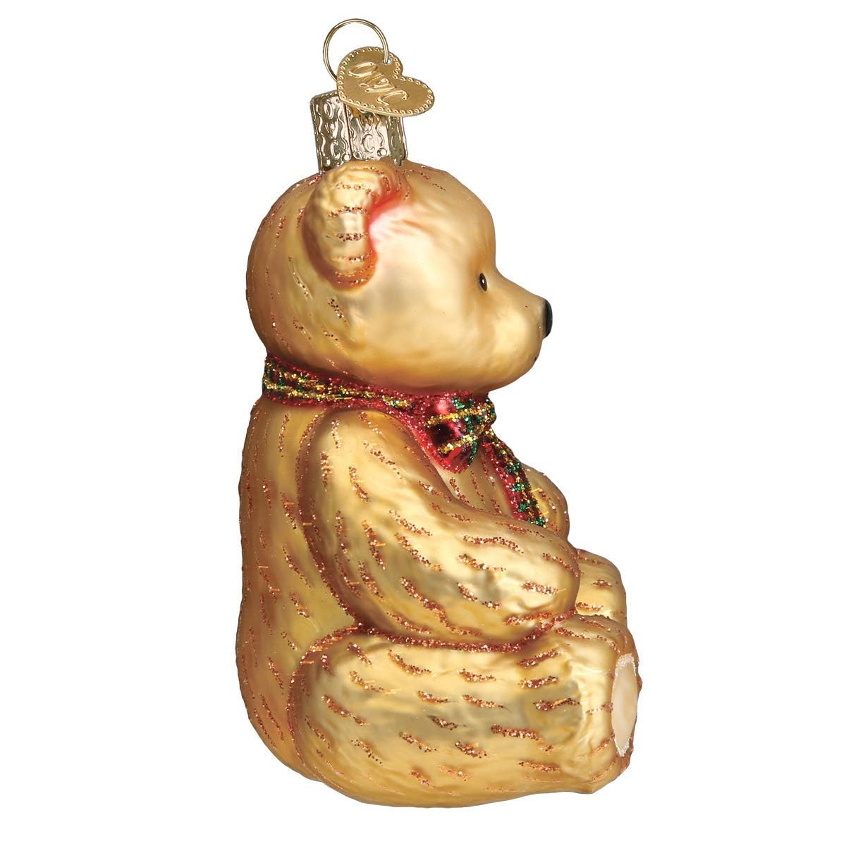 Old World Christmas Teddy Bear 3.5 x 2.75