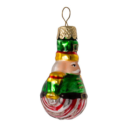 Kurt Adler 12 Piece Petite Treasures Glass Ornament Set for Christmas