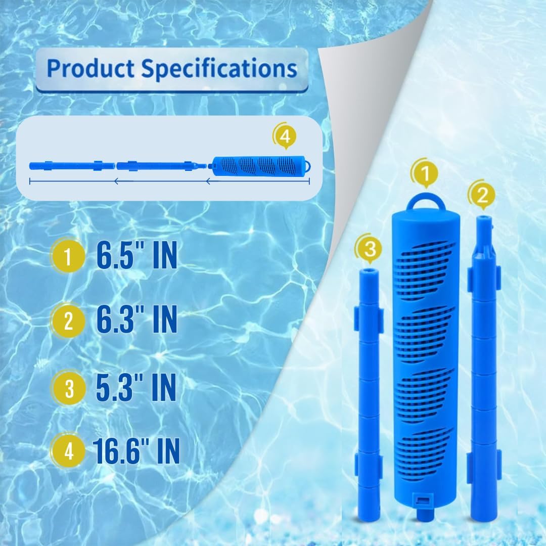 Poolzilla Hot Tub Mineral Sanitizer Stick, for Reduced Impurities