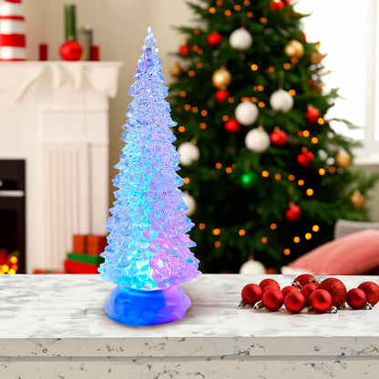 Kurt Adler 12-1/4-Inch Battery-Operated LED Light Tree Tablepiece Home D‚cor