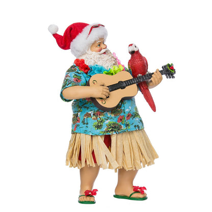 Kurt Adler 11" Fabriche' Beach Santa